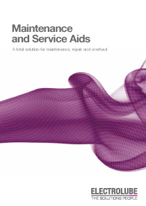 Electrolube Service Aids Brochure
