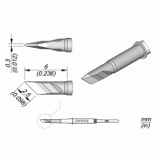 JBC C115112 Knife Tip 2.5x0.3mm