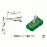 JBC C115117 Cartridge Tip Chisel 0.4x0.2mm