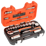 Bahco S330 1/4" & 3/8"Socket Set 34pc