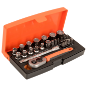 Bahco SL25 1/4" Mini Socket Set 25pc